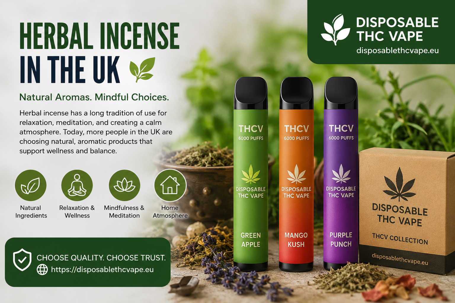 Top 10 Herbs Used in Herbal Incense and Their Traditional Aromatic Properties