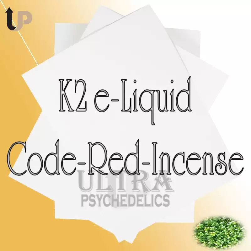 K2 E-LIQUID CODE RED INCENSE ON PAPER