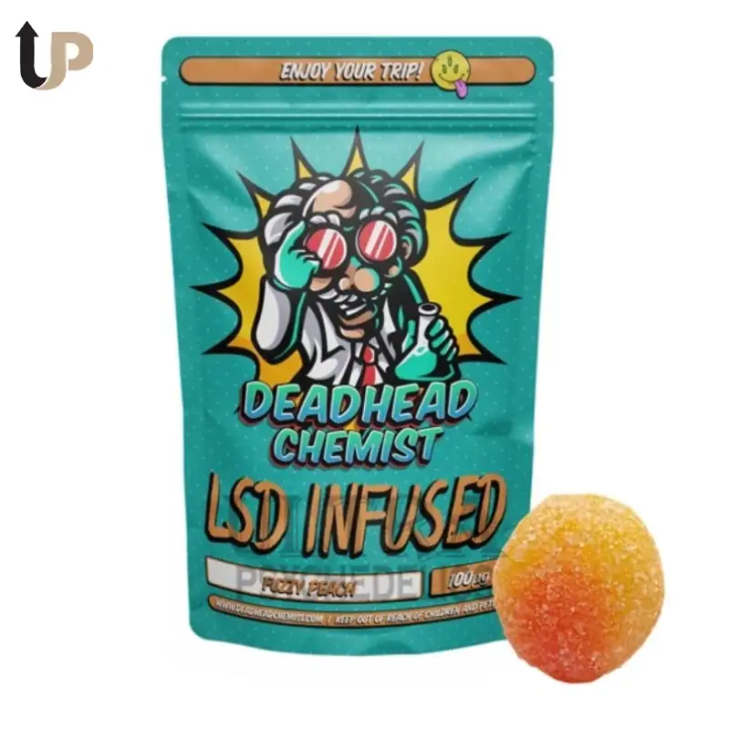 LSD Edible 100ug Fuzzy Peach Deadhead Chemist